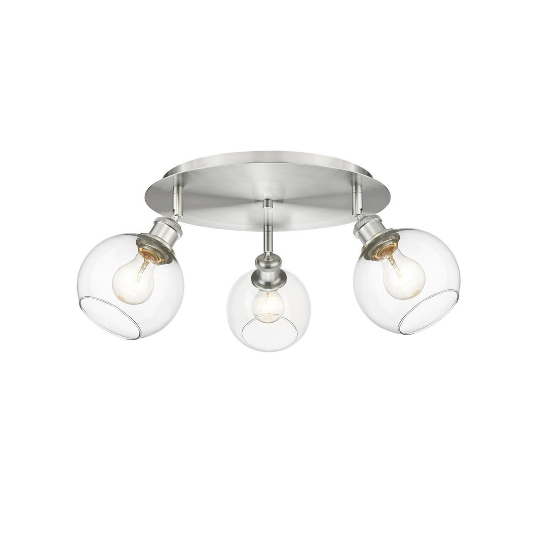 Innovations Downtown Urban 516-3C-SN-G122-6 Ceiling Light - Satin Nickel