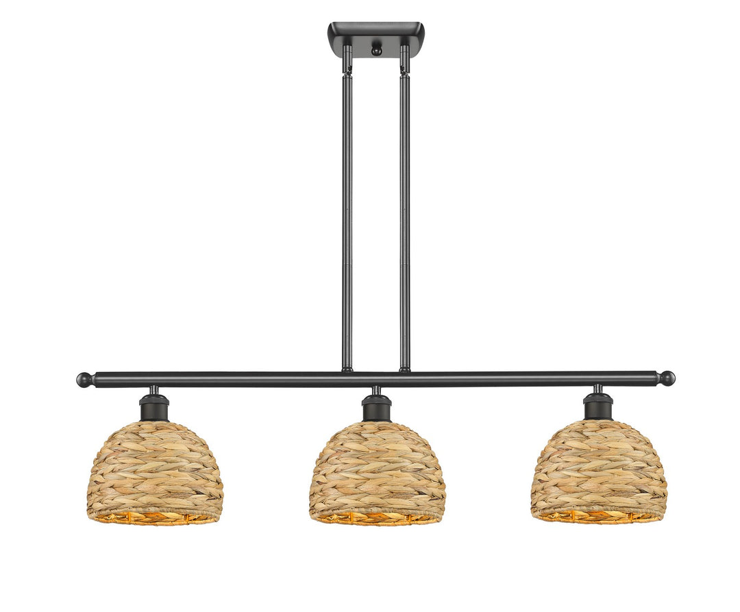 Innovations Downtown Urban 516-3I-OB-RBD-8-NAT Pendant Light - Oil Rubbed Bronze