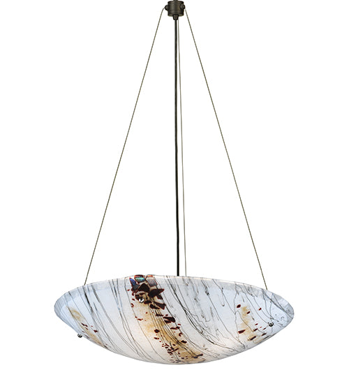 Meyda Tiffany Metro Fusion 133979 Pendant Light - Mahogany Bronze