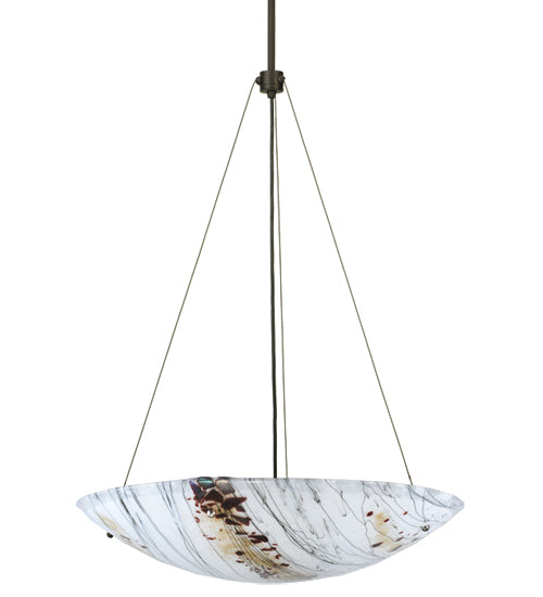 Meyda Tiffany Metro Fusion 133979 Pendant Light - Mahogany Bronze