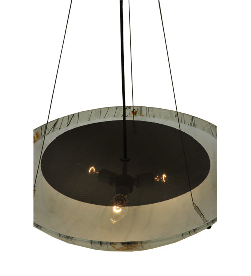 Meyda Tiffany Metro Fusion 133979 Pendant Light - Mahogany Bronze