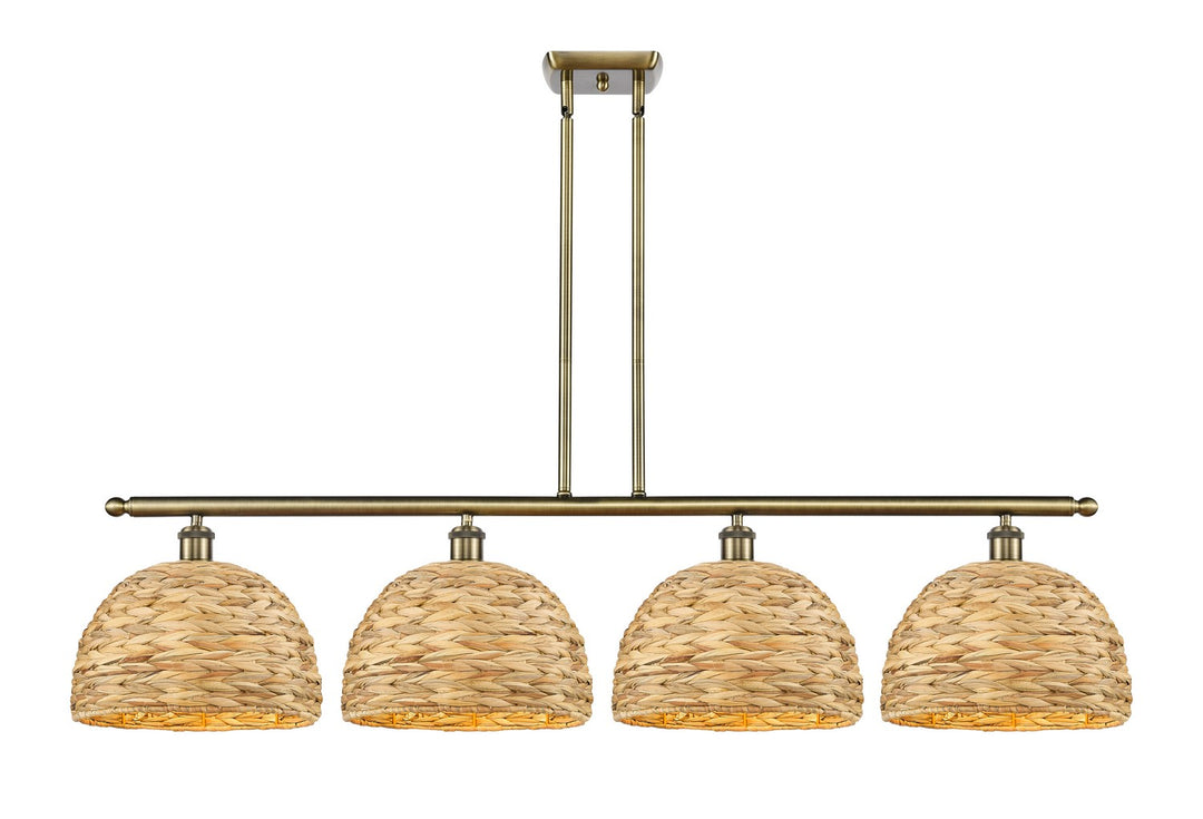 Innovations Downtown Urban 516-4I-AB-RBD-12-NAT Pendant Light - Antique Brass