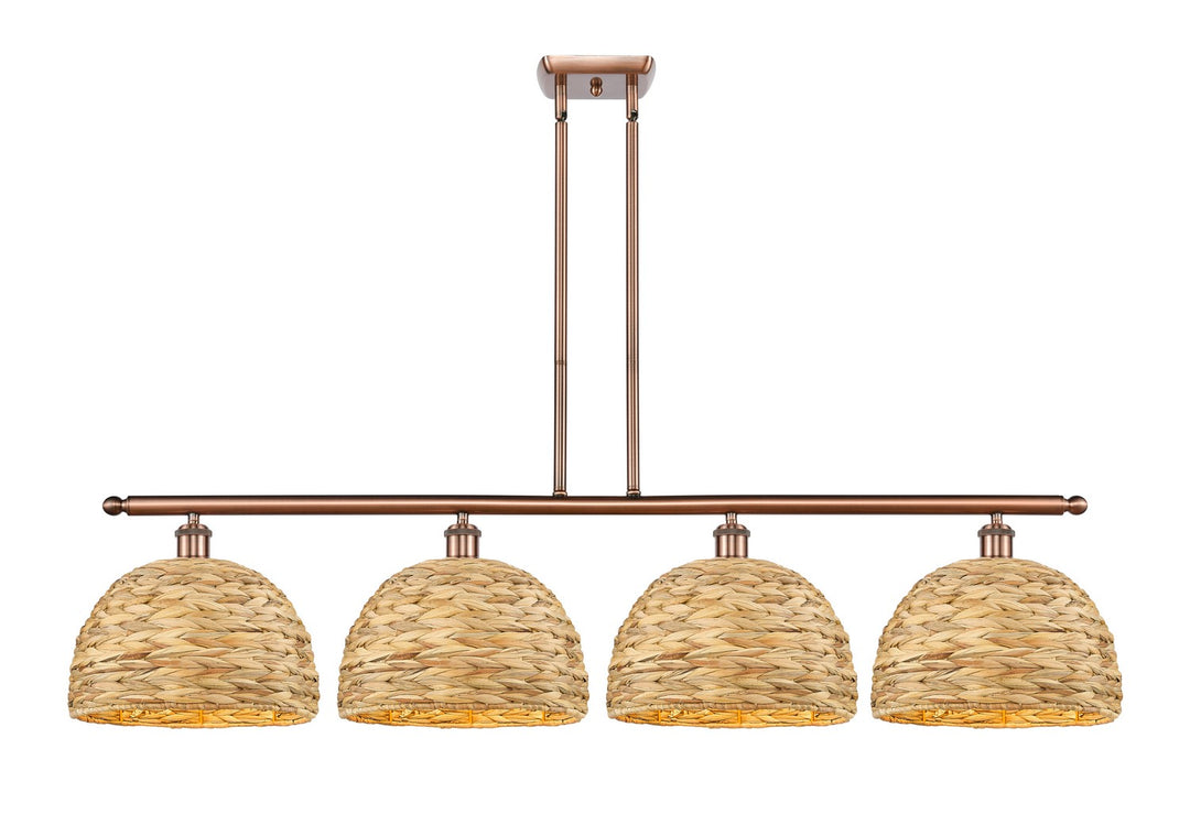 Innovations Downtown Urban 516-4I-AC-RBD-12-NAT Pendant Light - Antique Copper