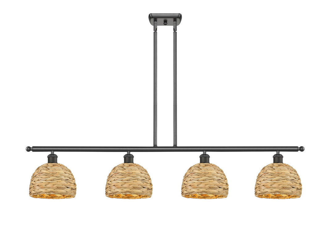 Innovations Downtown Urban 516-4I-OB-RBD-8-NAT Pendant Light - Oil Rubbed Bronze