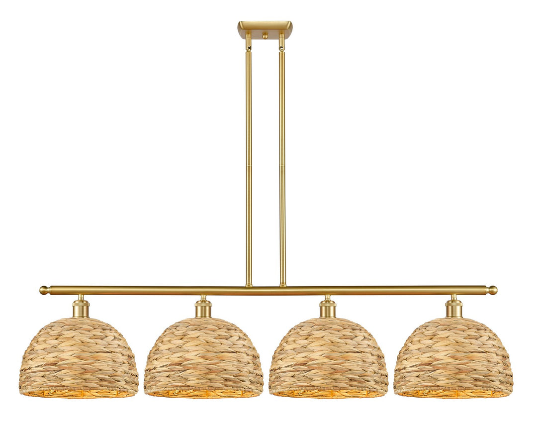 Innovations Downtown Urban 516-4I-SG-RBD-12-NAT Pendant Light - Satin Gold