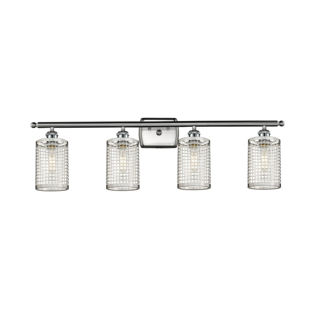 Innovations Downtown Urban 516-4W-SN-M18-SN Bath Vanity Light 36 in. wide - Satin Nickel