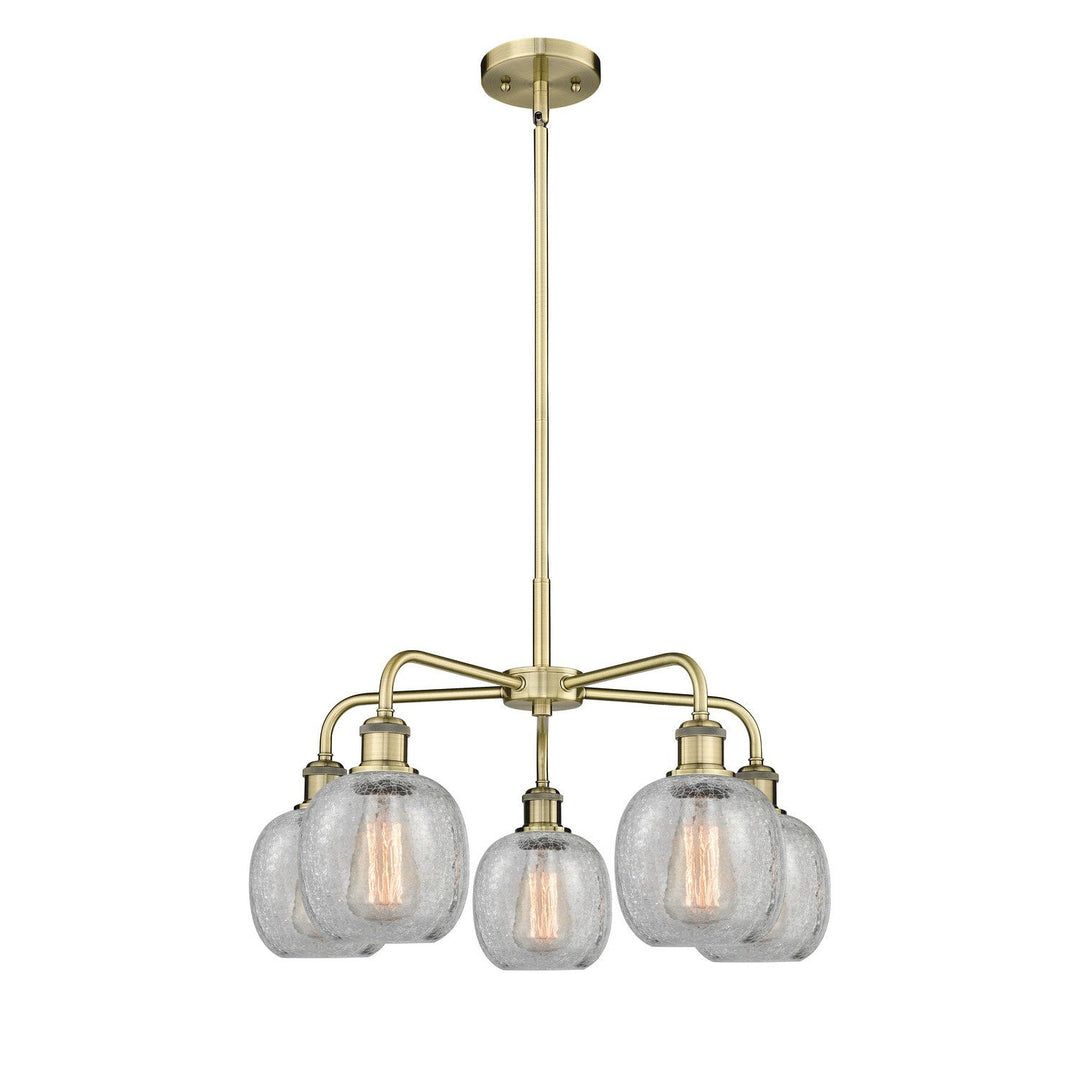 Innovations Downtown Urban 516-5CR-AB-G105 Chandelier Light - Antique Brass