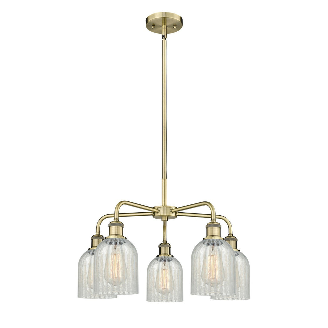 Innovations Downtown Urban 516-5CR-AB-G2511 Chandelier Light - Antique Brass