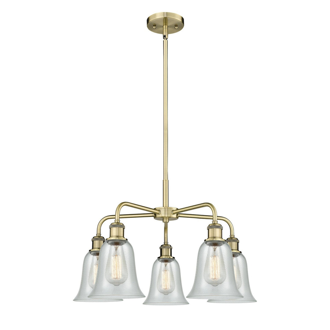 Innovations Downtown Urban 516-5CR-AB-G2812 Chandelier Light - Antique Brass