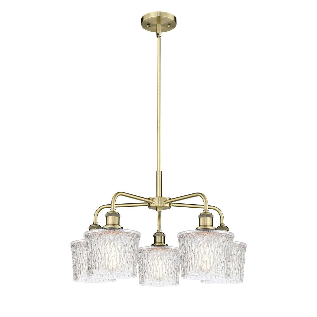 Innovations Downtown Urban 516-5CR-AB-G402 Chandelier Light - Antique Brass