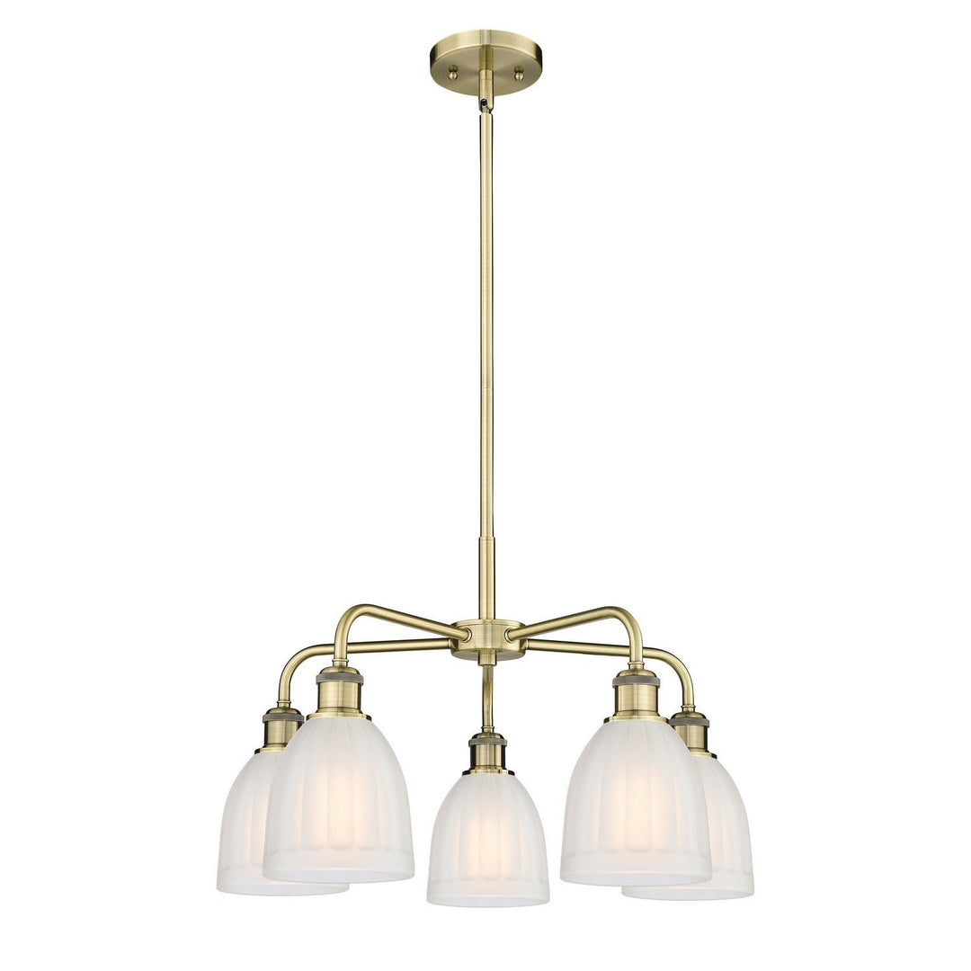 Innovations Downtown Urban 516-5CR-AB-G441 Chandelier Light - Antique Brass