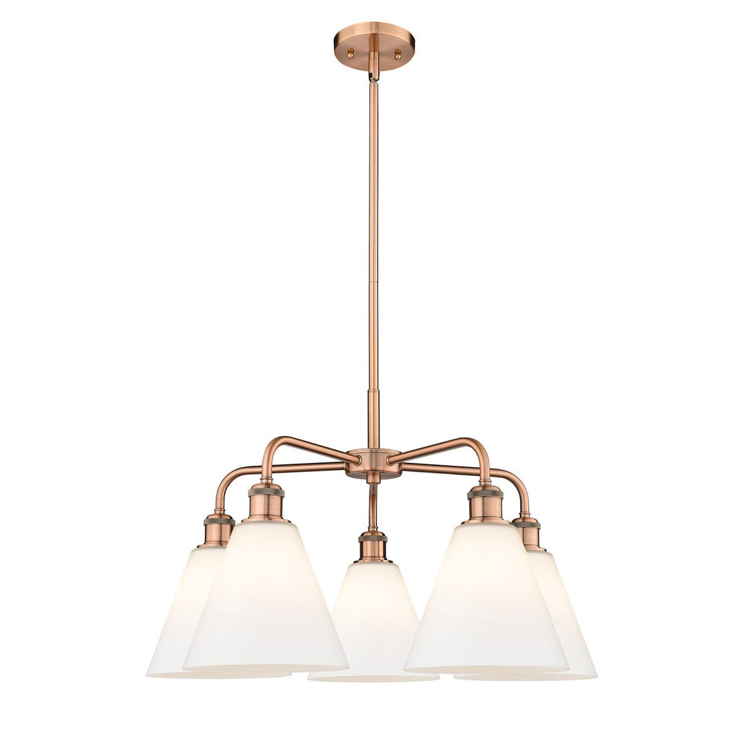 Innovations Downtown Urban 516-5CR-AC-GBC-81 Chandelier Light - Antique Copper