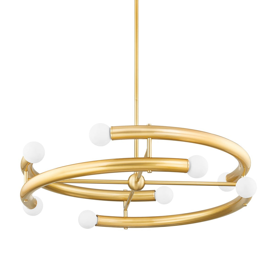 Mitzi Allegra H782808-AGB Chandelier Light - Aged Brass