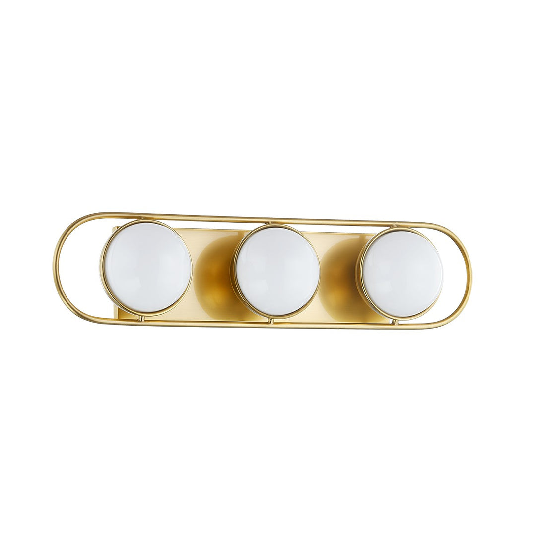 Mitzi Amy H783303-AGB Bath Vanity Light 16 in. wide - Aged Brass