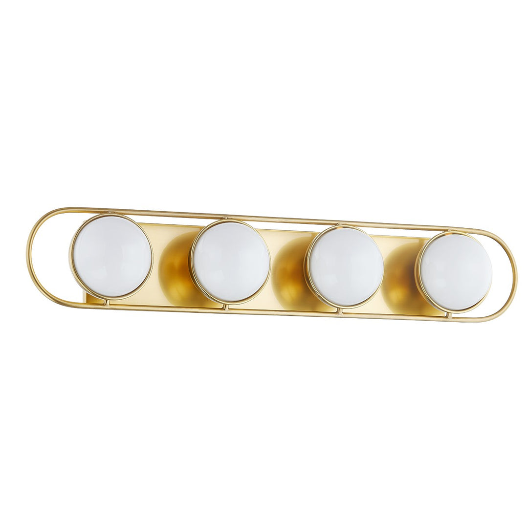 Mitzi Amy H783304-AGB Bath Vanity Light 16 in. wide - Aged Brass