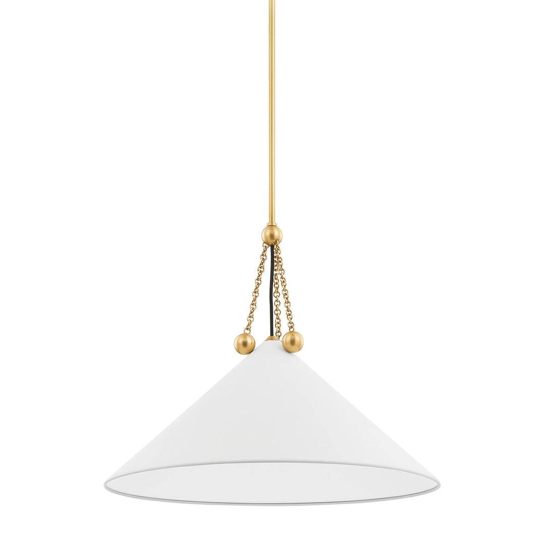 Mitzi Kalea H784701L-AGB/SWH Pendant Light - Aged Brass