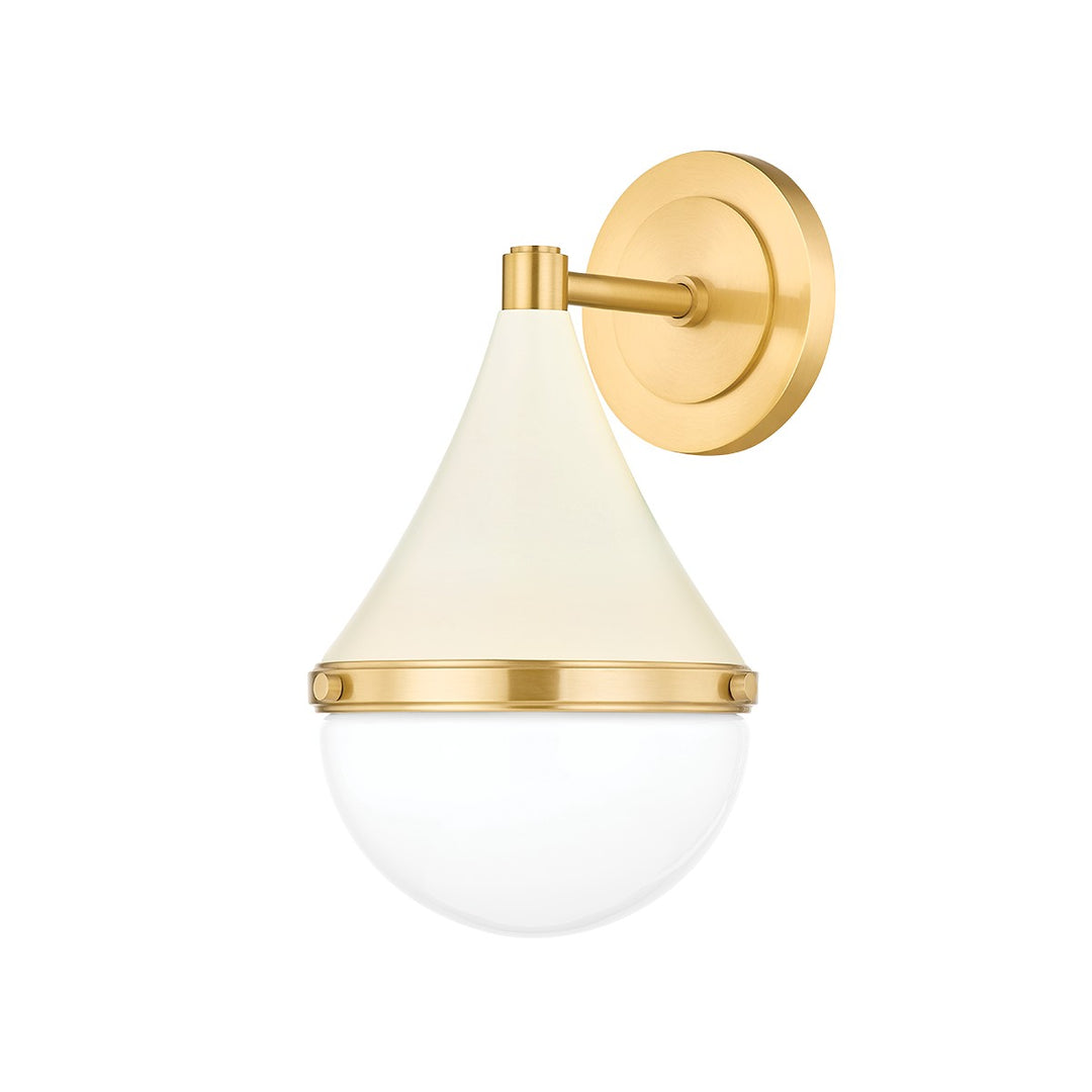 Mitzi Ciara H787101-AGB/SCR Wall Sconce Light - Aged Brass