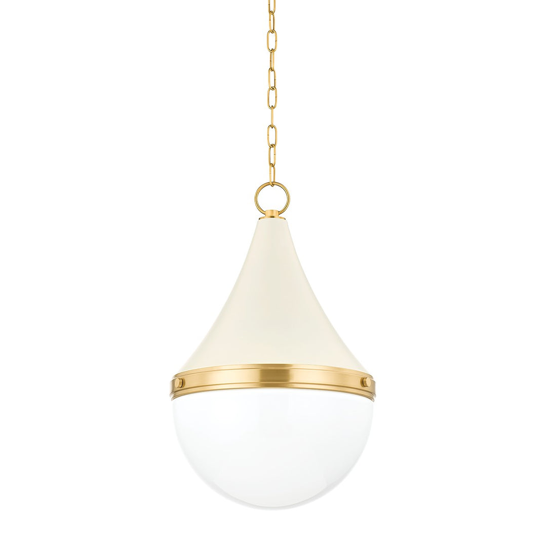 Mitzi Ciara H787701L-AGB/SCR Pendant Light - Aged Brass