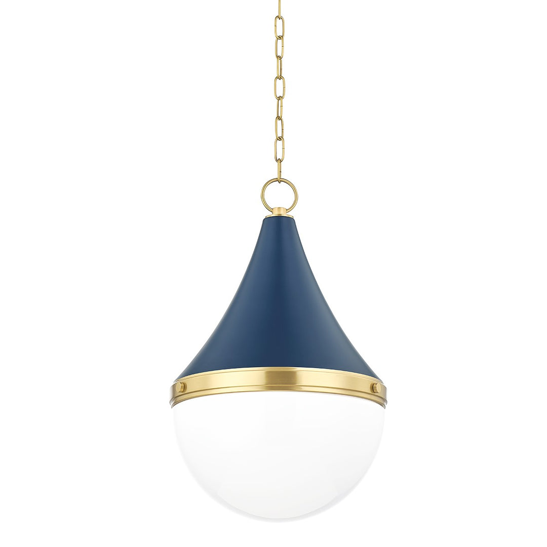 Mitzi Ciara H787701L-AGB/SNY Pendant Light - Aged Brass