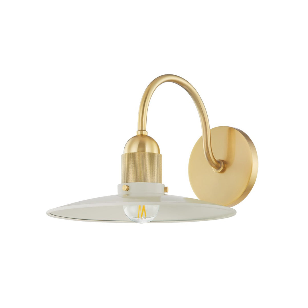 Mitzi Leanna H793101-AGB/SCR Wall Sconce Light - Aged Brass