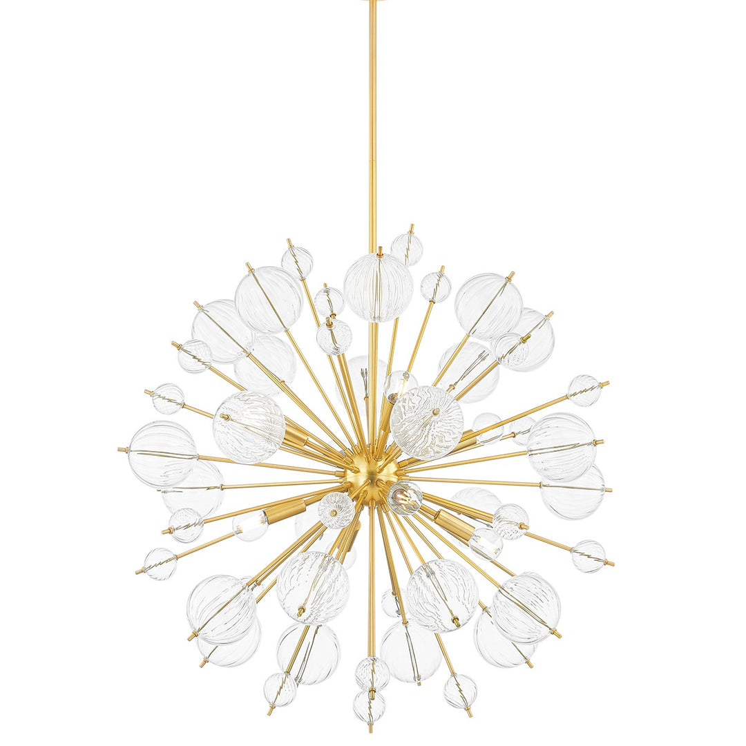 Mitzi Linnea H794808-AGB Chandelier Light - Aged Brass