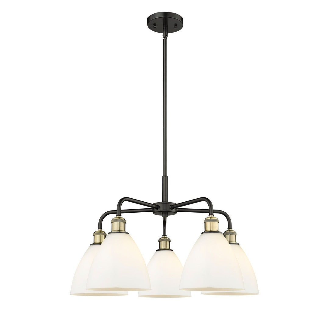 Innovations Downtown Urban 516-5CR-BAB-GBD-751 Chandelier Light - Black Antique Brass