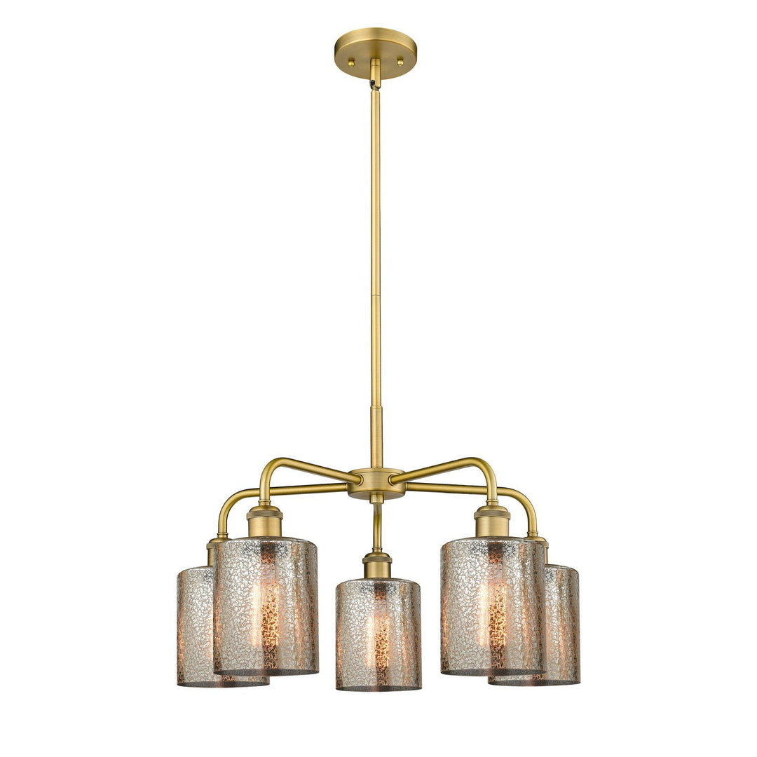 Innovations Downtown Urban 516-5CR-BB-G116 Chandelier Light - Brushed Brass