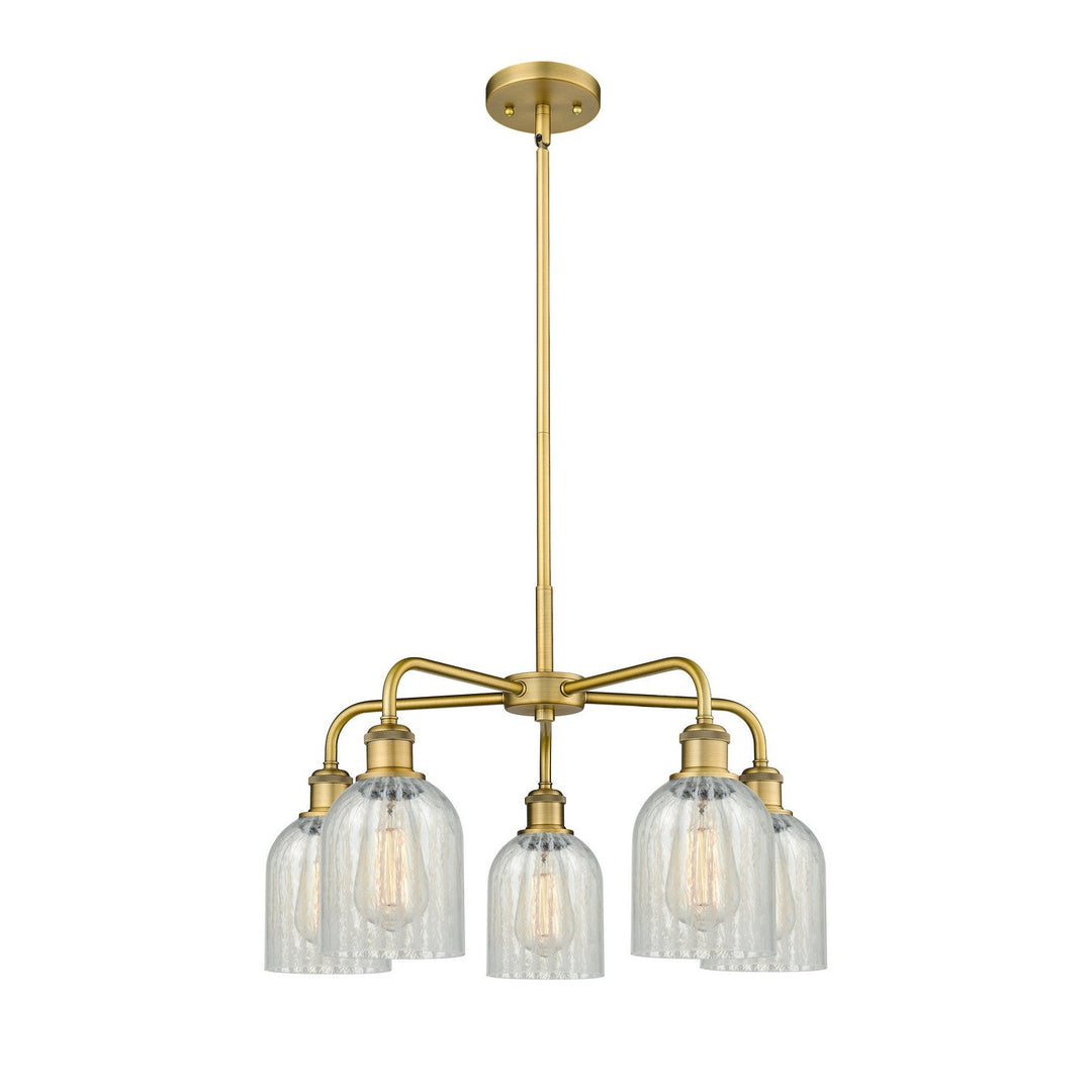 Innovations Downtown Urban 516-5CR-BB-G2511 Chandelier Light - Brushed Brass