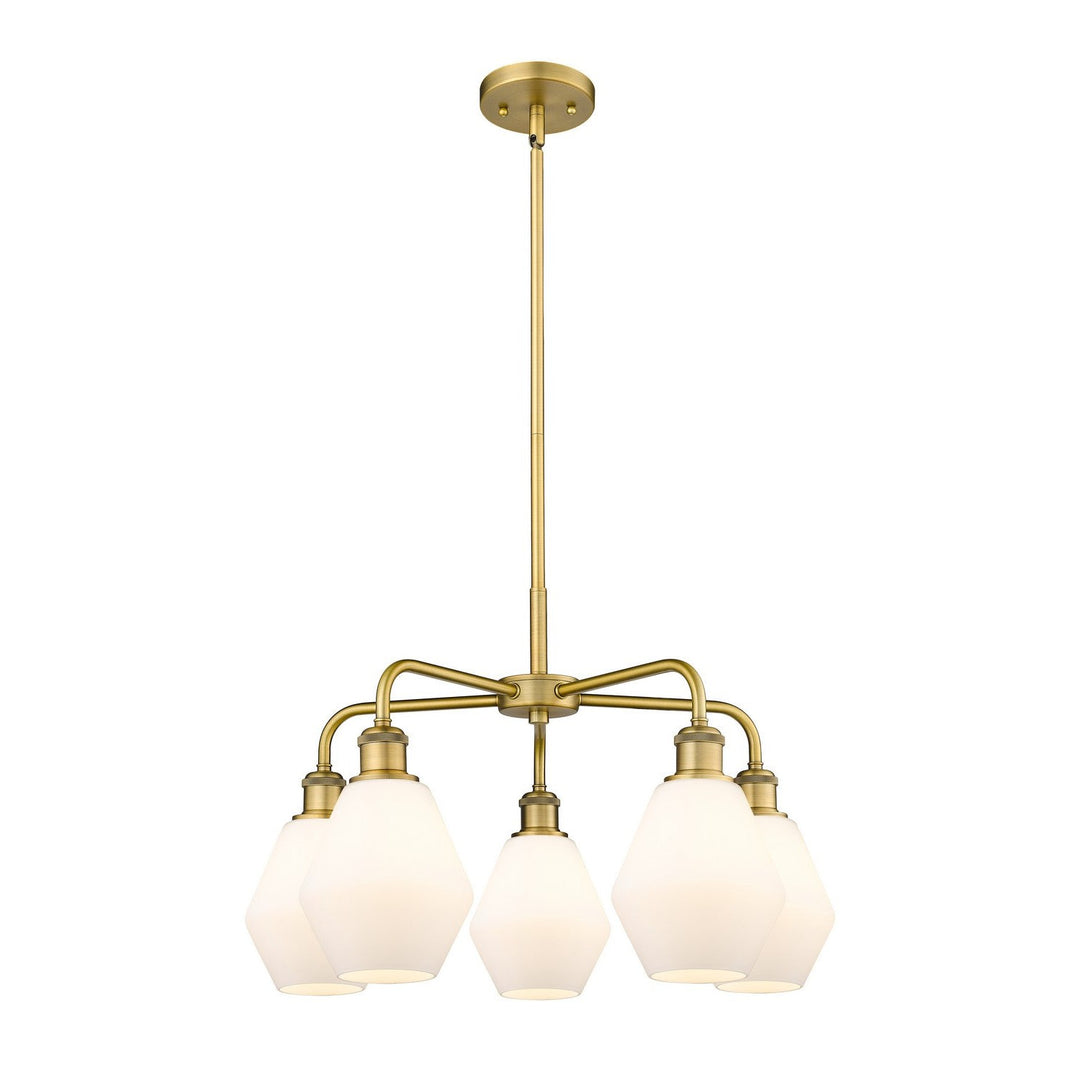 Innovations Downtown Urban 516-5CR-BB-G651-6 Chandelier Light - Brushed Brass