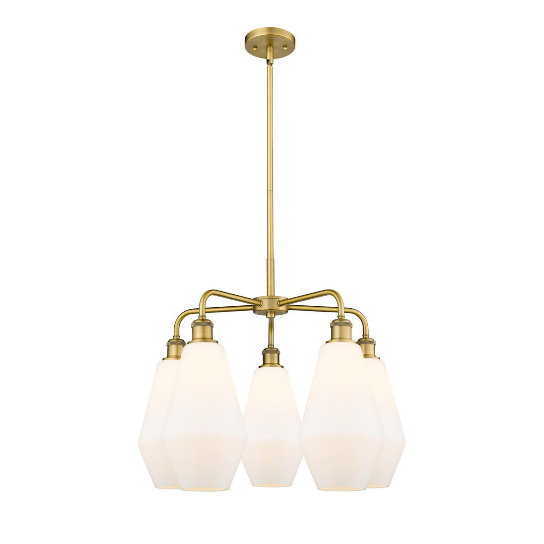 Innovations Downtown Urban 516-5CR-BB-G651-7 Chandelier Light - Brushed Brass