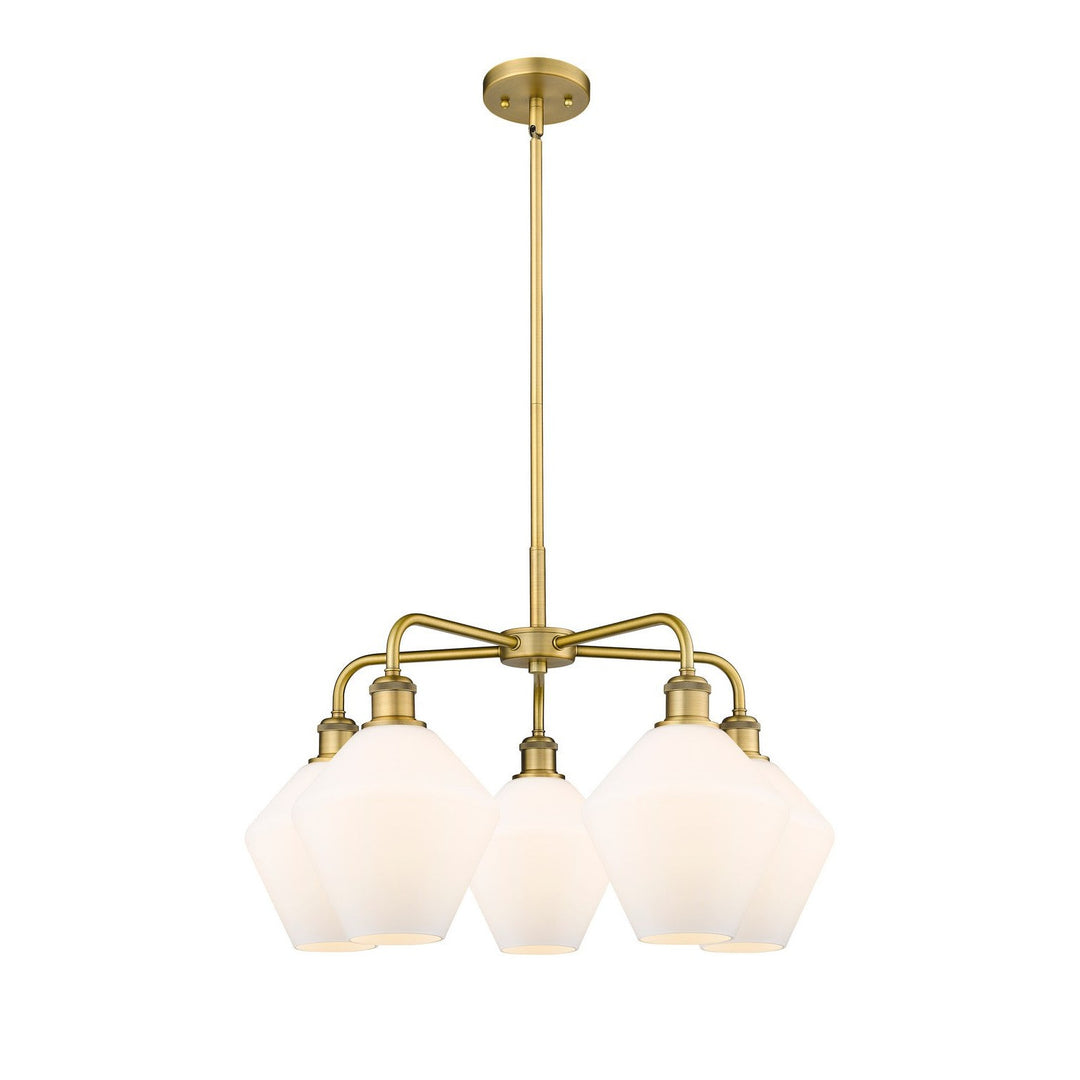 Innovations Downtown Urban 516-5CR-BB-G651-8 Chandelier Light - Brushed Brass