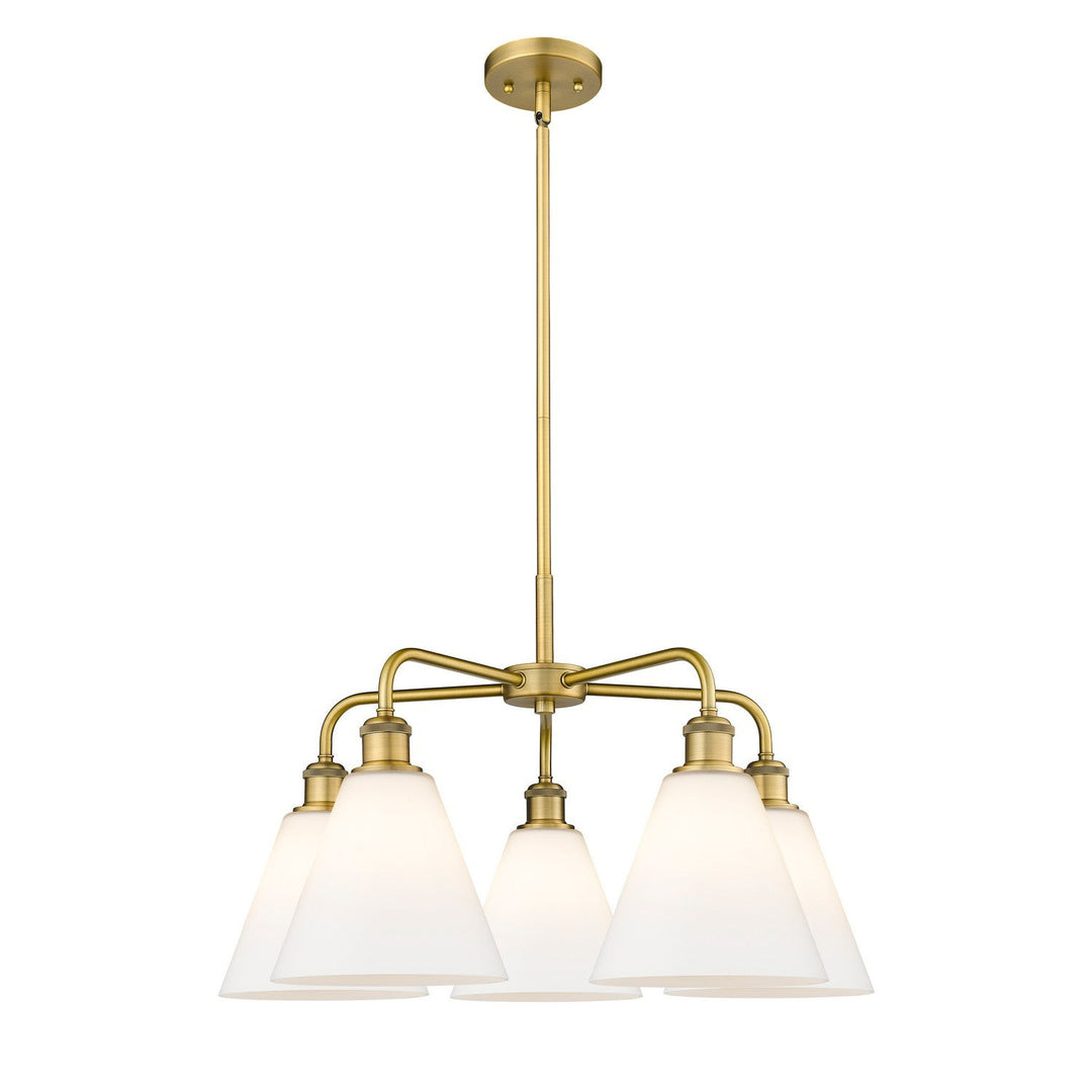 Innovations Downtown Urban 516-5CR-BB-GBC-81 Chandelier Light - Brushed Brass