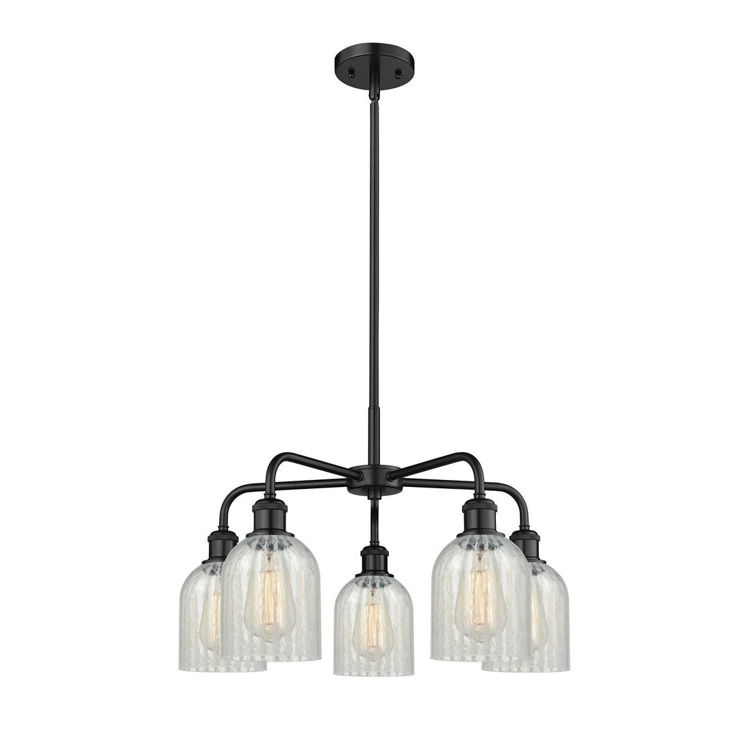 Innovations Downtown Urban 516-5CR-BK-G2511 Chandelier Light - Matte Black