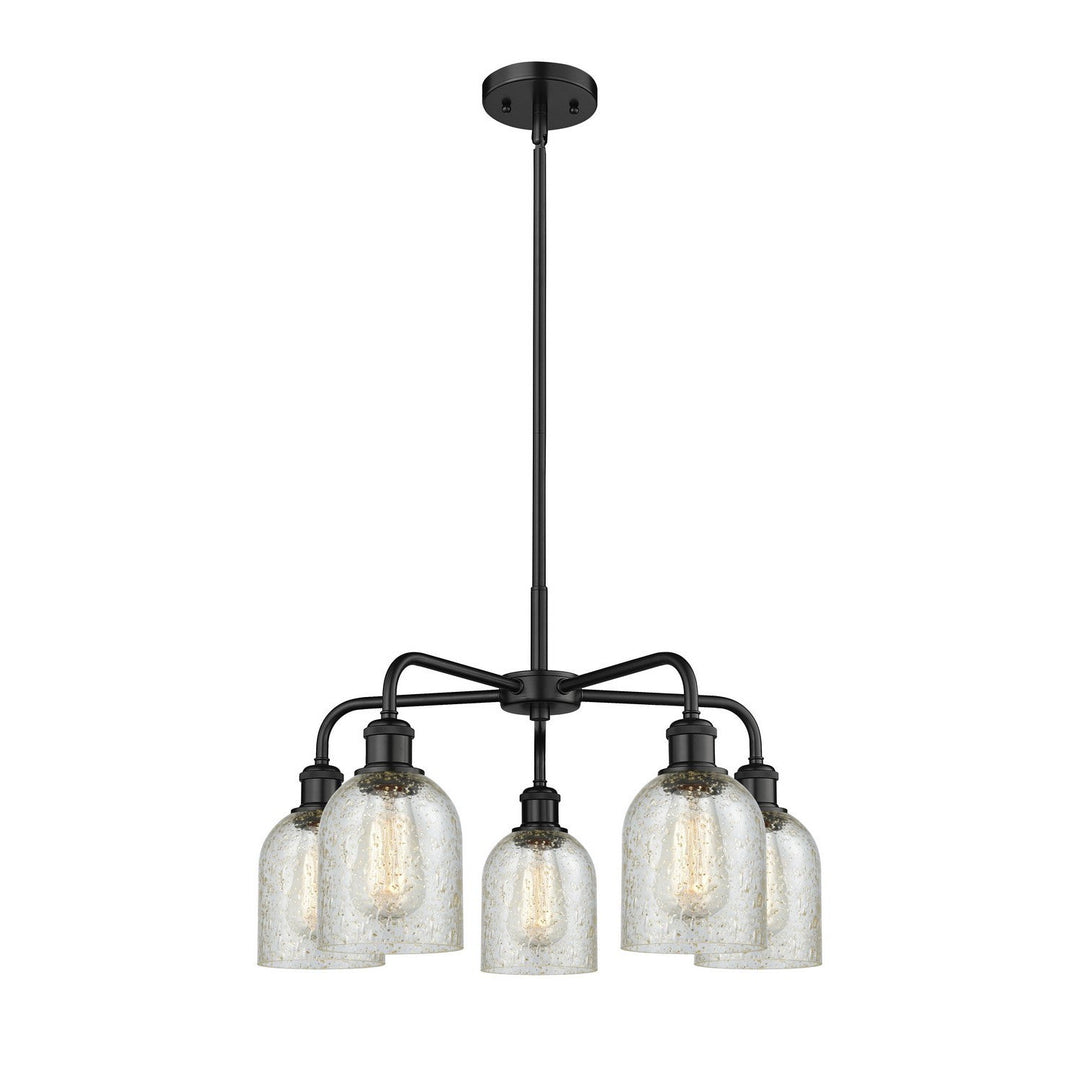 Innovations Downtown Urban 516-5CR-BK-G259 Chandelier Light - Matte Black