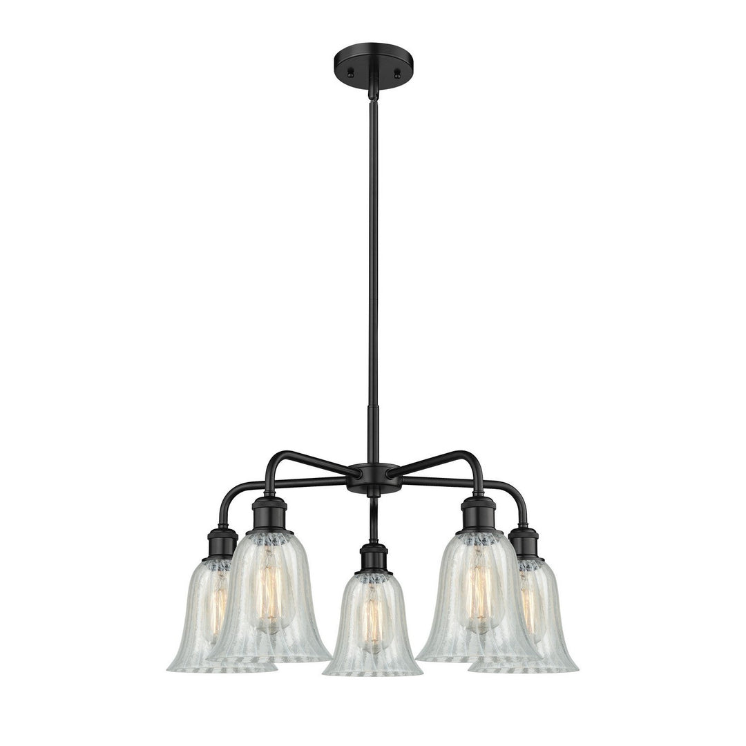 Innovations Downtown Urban 516-5CR-BK-G2811 Chandelier Light - Matte Black