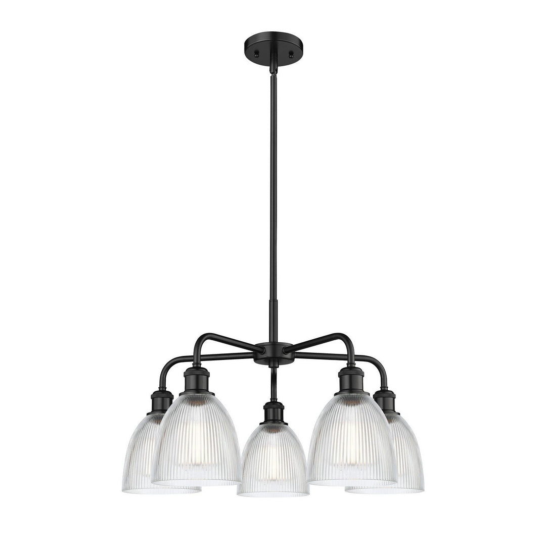 Innovations Downtown Urban 516-5CR-BK-G382 Chandelier Light - Matte Black