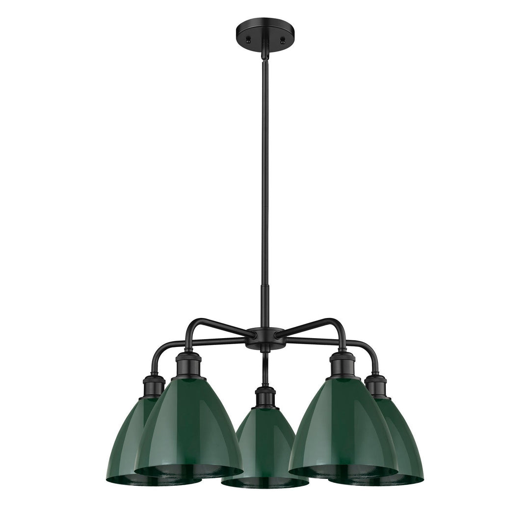 Innovations Downtown Urban 516-5CR-BK-MBD-75-GR Chandelier Light - Matte Black