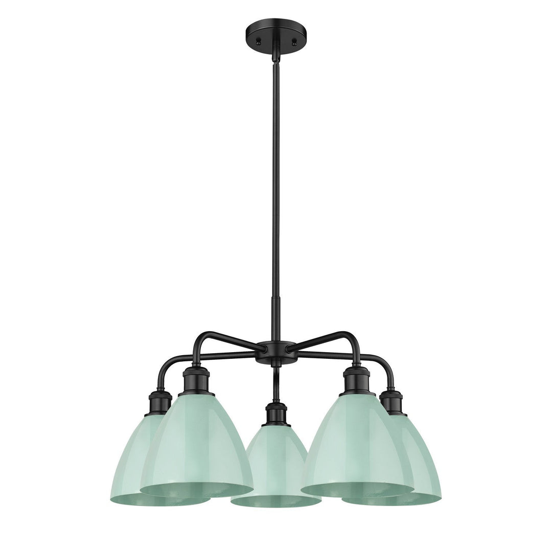 Innovations Downtown Urban 516-5CR-BK-MBD-75-SF Chandelier Light - Matte Black