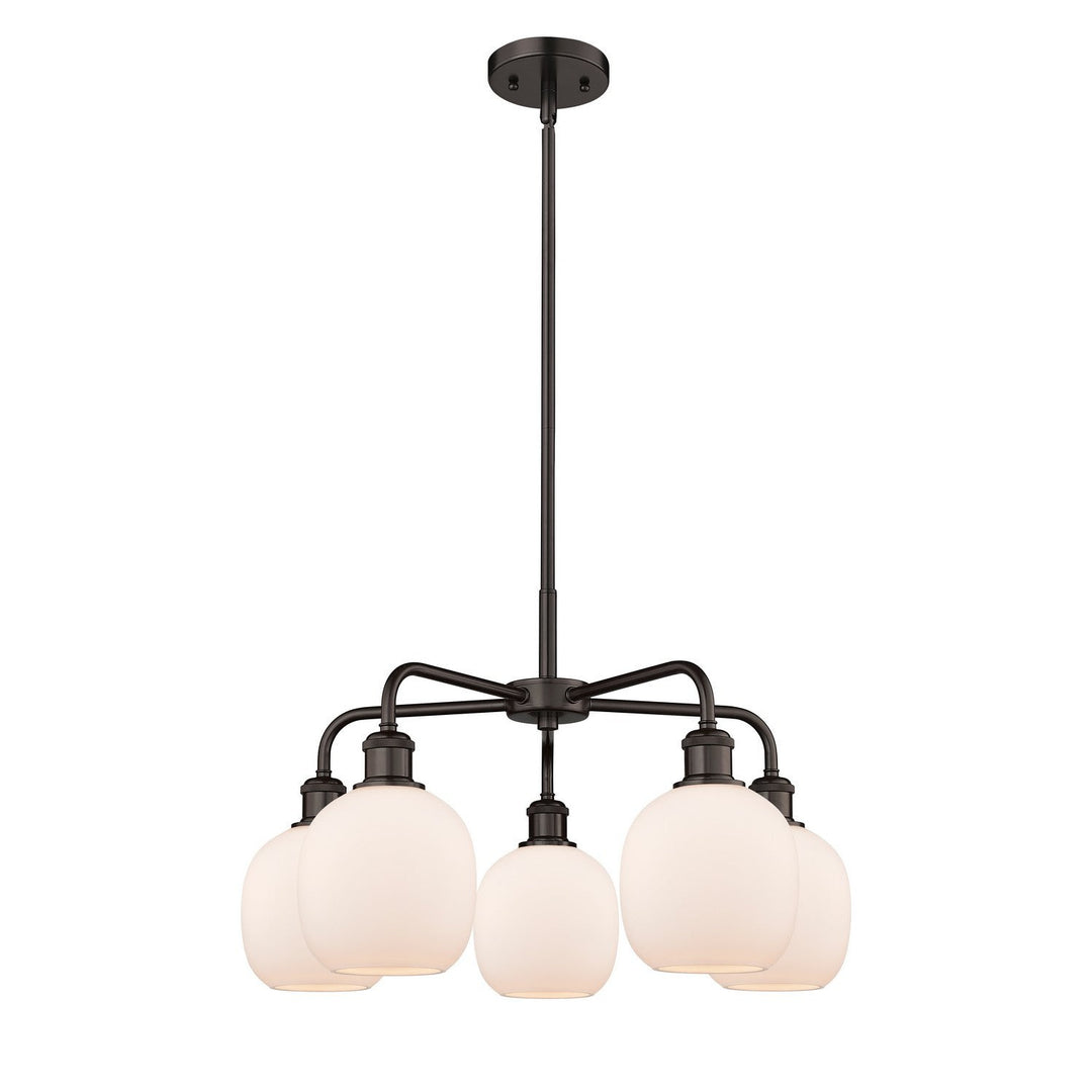 Innovations Downtown Urban 516-5CR-OB-G101 Chandelier Light - Oil Rubbed Bronze