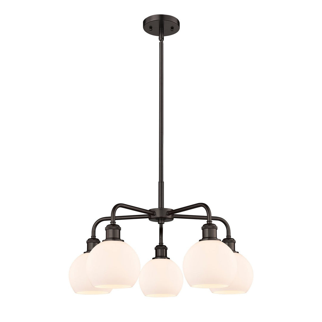 Innovations Downtown Urban 516-5CR-OB-G121-6 Chandelier Light - Oil Rubbed Bronze