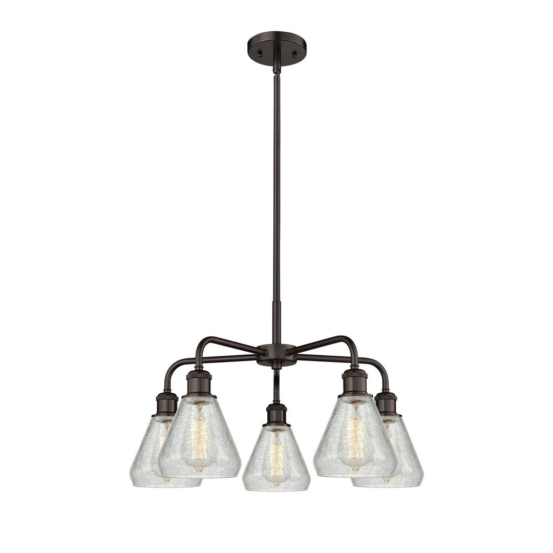 Innovations Downtown Urban 516-5CR-OB-G275 Chandelier Light - Oil Rubbed Bronze