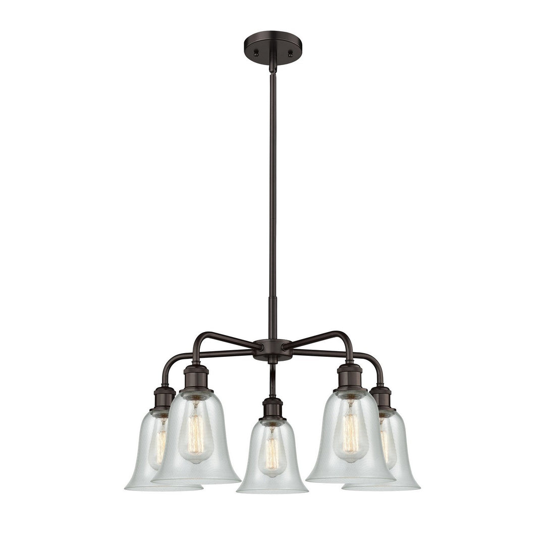 Innovations Downtown Urban 516-5CR-OB-G2812 Chandelier Light - Oil Rubbed Bronze