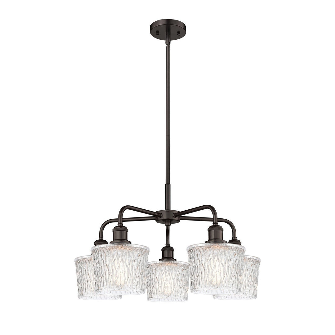 Innovations Downtown Urban 516-5CR-OB-G402 Chandelier Light - Oil Rubbed Bronze