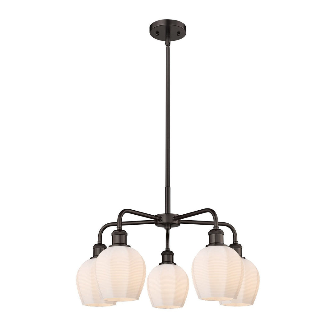 Innovations Downtown Urban 516-5CR-OB-G461-6 Chandelier Light - Oil Rubbed Bronze