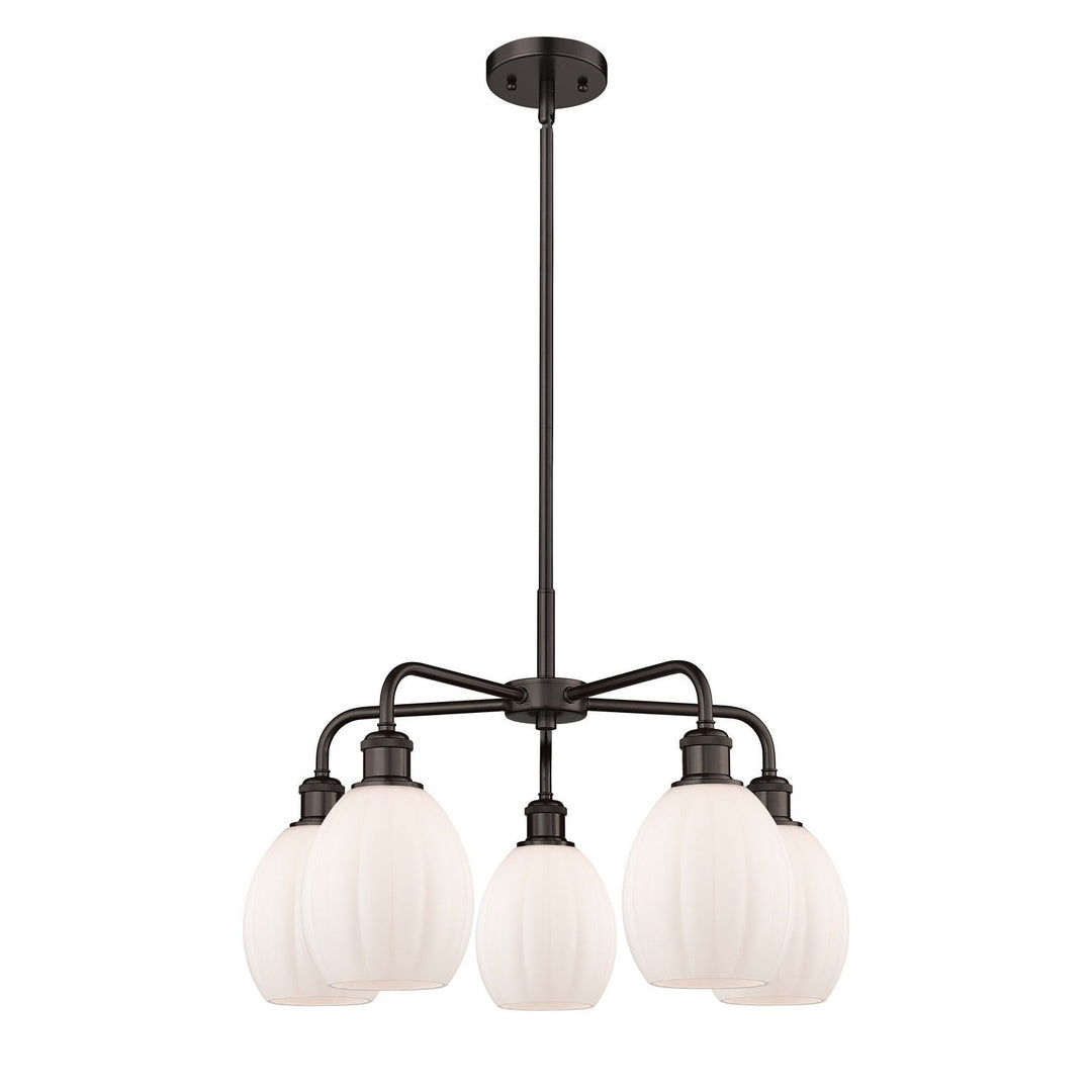 Innovations Downtown Urban 516-5CR-OB-G81 Chandelier Light - Oil Rubbed Bronze