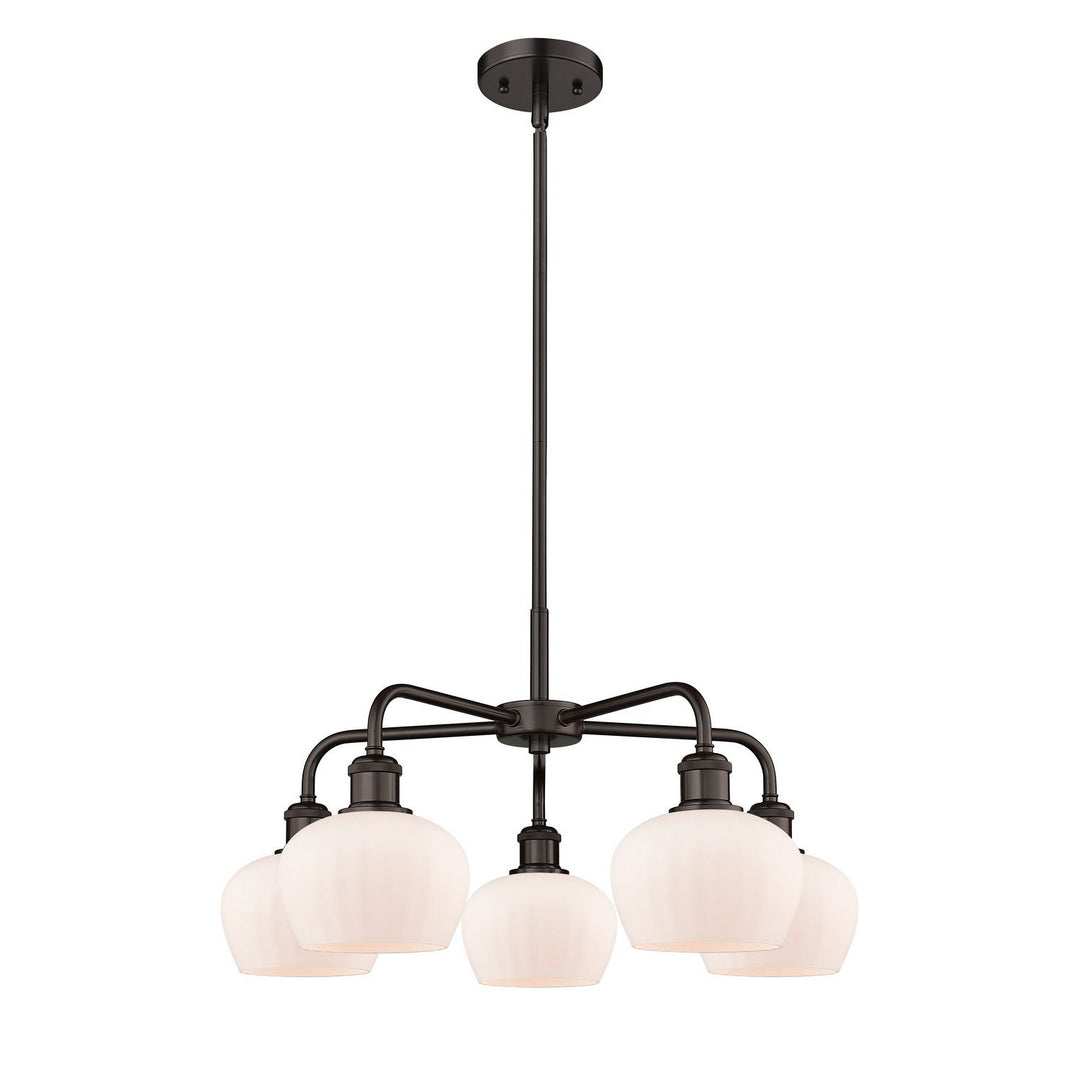 Innovations Downtown Urban 516-5CR-OB-G91 Chandelier Light - Oil Rubbed Bronze