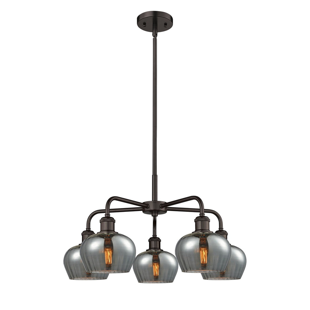 Innovations Downtown Urban 516-5CR-OB-G93 Chandelier Light - Oil Rubbed Bronze