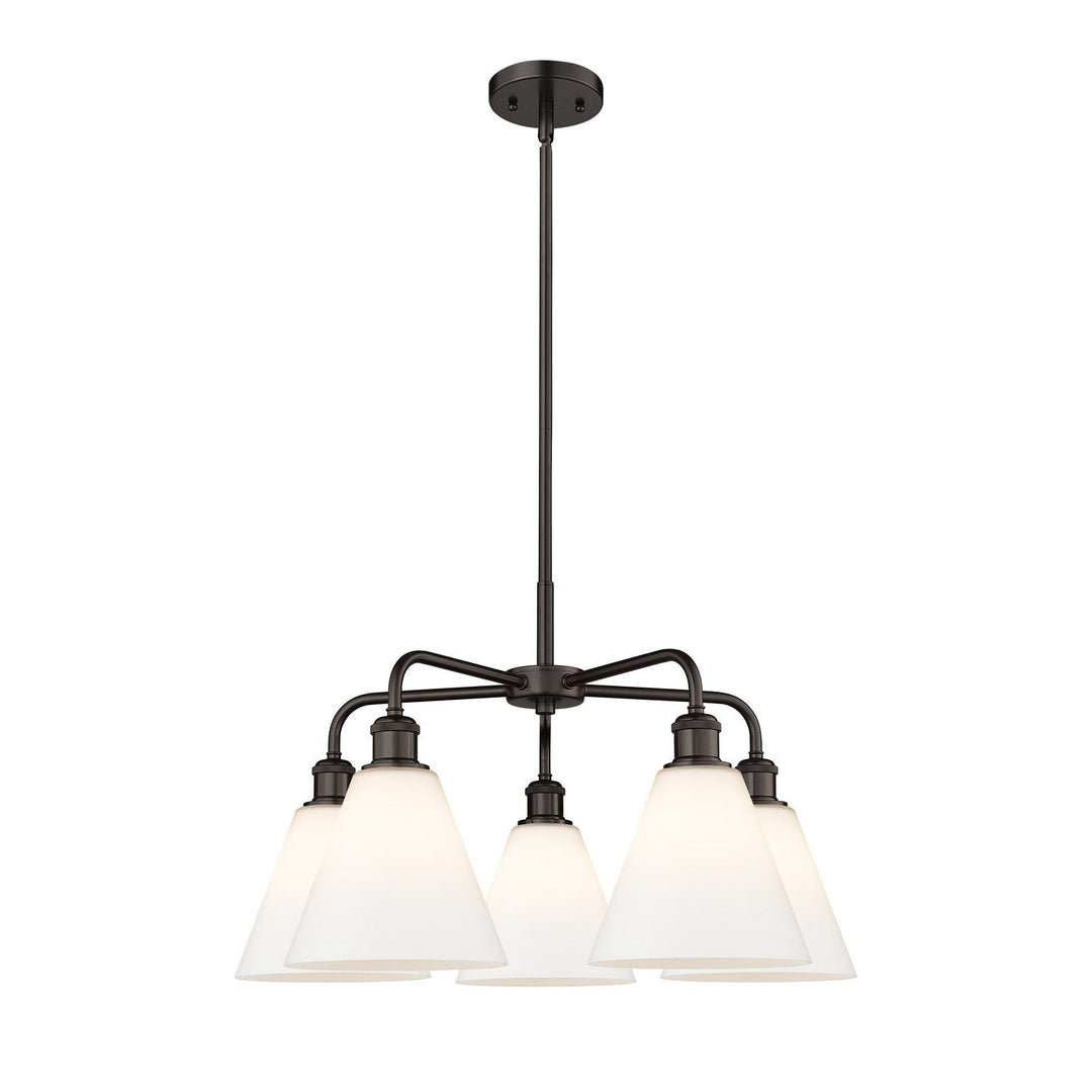 Innovations Downtown Urban 516-5CR-OB-GBC-81 Chandelier Light - Oil Rubbed Bronze