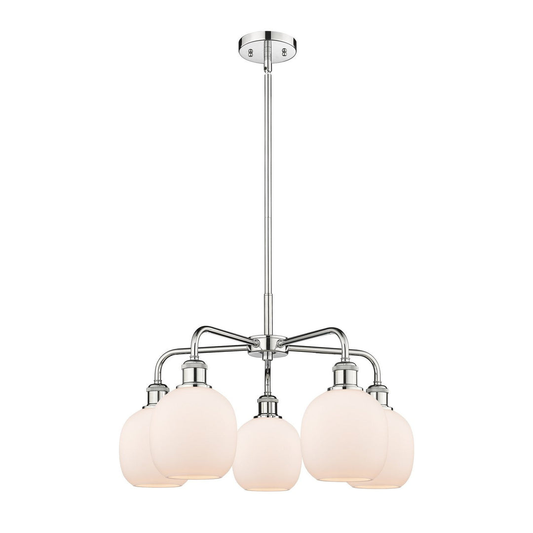 Innovations Downtown Urban 516-5CR-PC-G101 Chandelier Light - Polished Chrome