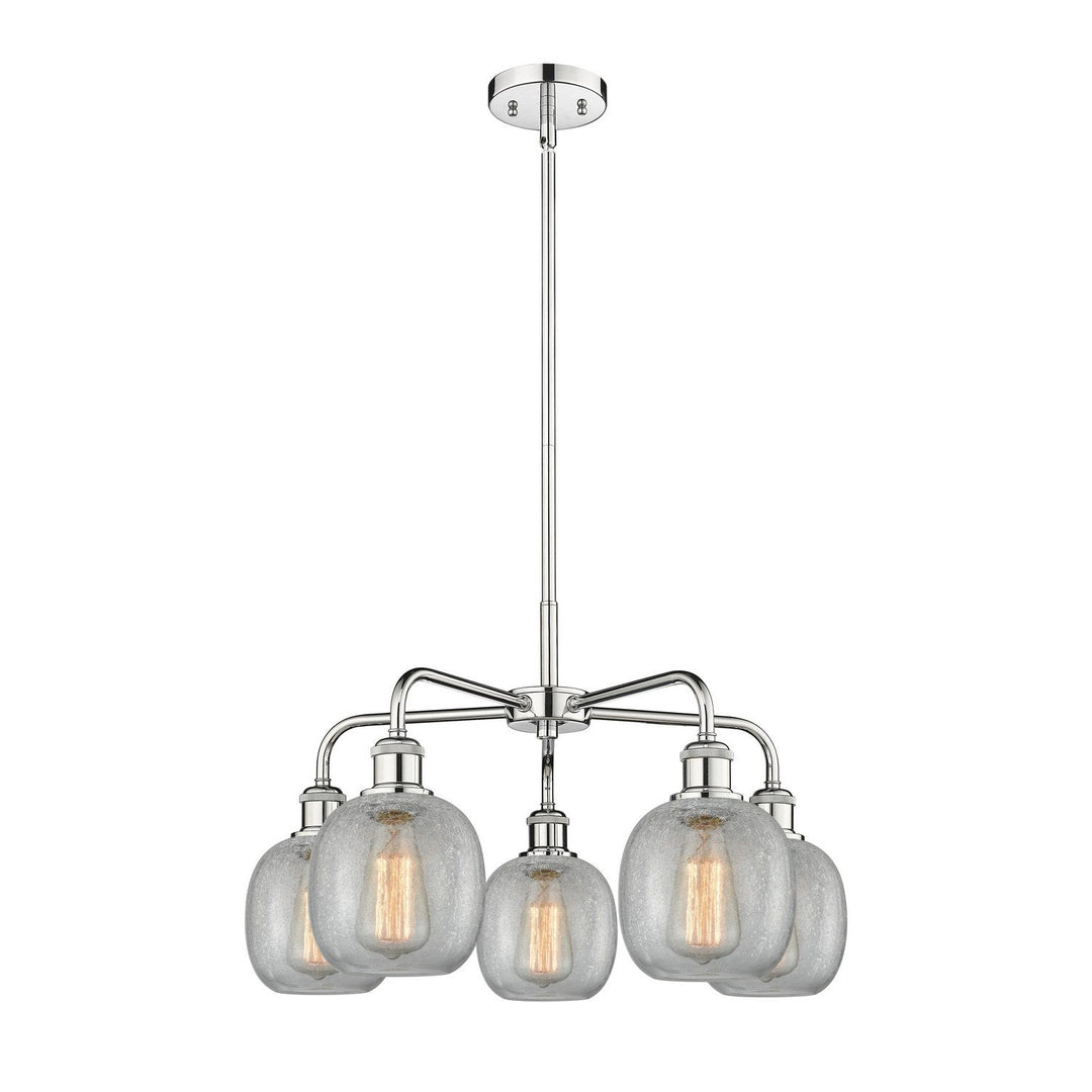 Innovations Downtown Urban 516-5CR-PC-G105 Chandelier Light - Polished Chrome